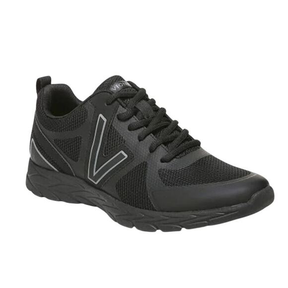 Vionic Shoes - Vionic Womens Miles ll Sneakers US 9.5 EU 40.5 Black Fabric GUC